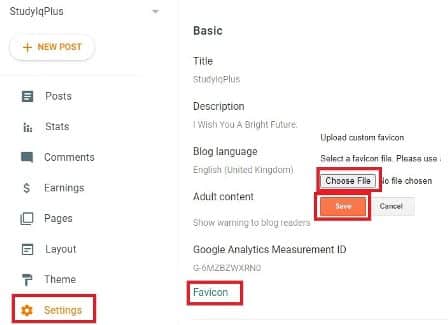 Blogger Blog Me Favicon Kaise Add Kare और Favicon कैसे बनायें? 5 Blogger me Favicon Add Kaise kare