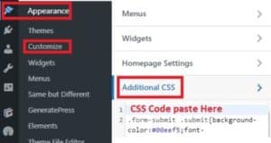 Additional CSS Me CSS Code Paste Kare
